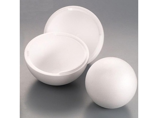 1Set Hollow 2Piece Polystyrene Foam Ball Decor Craft DIY 280MM - Click Image to Close