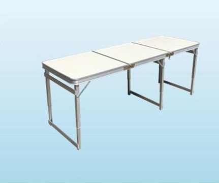 BR New Foldable White Table For Market Stall,Camping,Picnic 1.8M - Click Image to Close