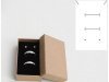 12 Coffee Kraft Plain Design Gift Boxes Cardboard Jewelry Boxes 12 Coffee Kraft Plain Design Gift Boxes Cardboard Jewelry Boxes