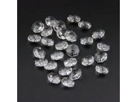 100 Double-Drilled Handcraft Crystal Faceted Beads 20mm