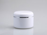 10Pcs Cosmetic Cream Makeup Bottle Storage Container 100g White 10Pcs Cosmetic Cream Makeup Bottle Storage Container 100g White