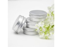 20 60ML Aluminium Tin Can Storage Container Balm Nail Art Cosmet