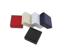 12 Square Jewelry Gift Box Cardboard Jewelry Box 73x73x35mm