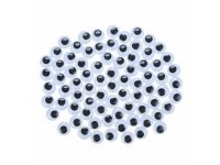400 Black Joggle Eyes/Movable Eyes for Crafts 15mm