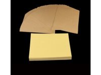 40Sheets Blank Kraft A4 Size Paper Label Sticker Self Adhesive