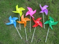 100 New Colourful Single Flower DIY Windmill wholesale 100 New Colourful Single Flower DIY Windmill wholesale