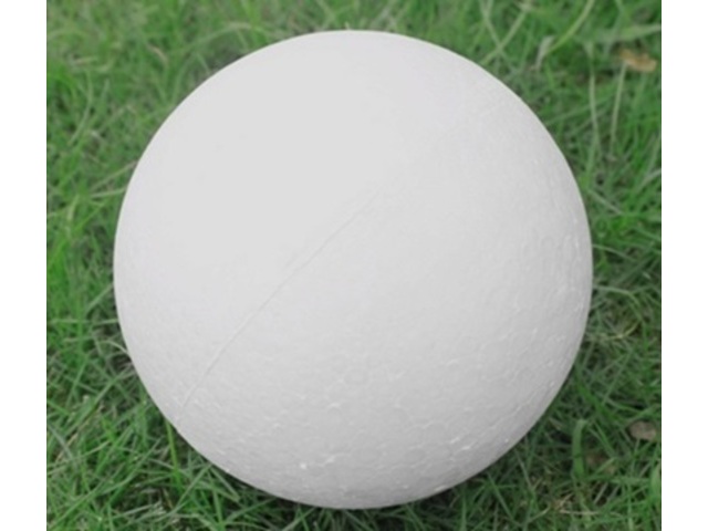 5 Polystyrene Foam Ball Decoration Craft for DIY 200mm - Click Image to Close