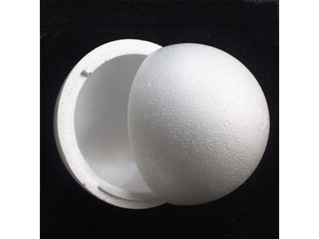 1Set Hollow 2Piece Polystyrene Foam Ball Decor Craft DIY 375MM - Click Image to Close