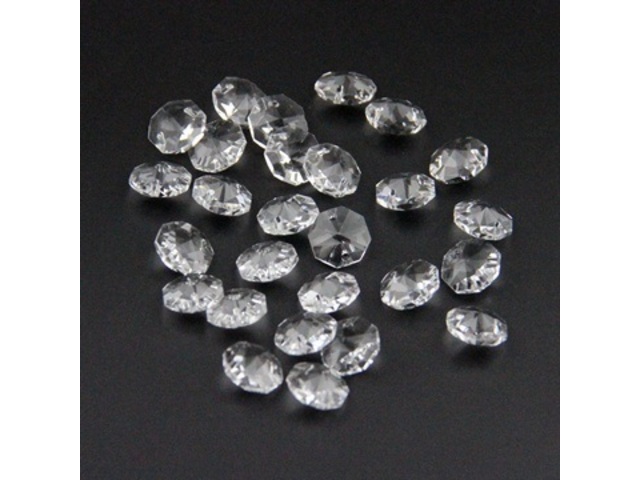 100 Double-Drilled Handcraft Crystal Faceted Beads 20mm 100 Double-Drilled Handcraft Crystal Faceted Beads 20mm