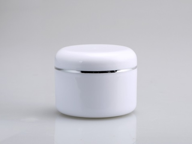10Pcs Cosmetic Cream Makeup Bottle Storage Container 100g White