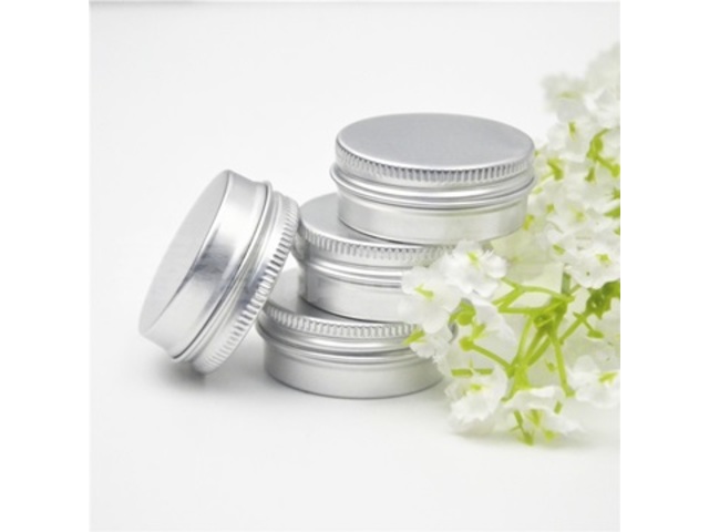 20 60ML Aluminium Tin Can Storage Container Balm Nail Art Cosmet - Click Image to Close