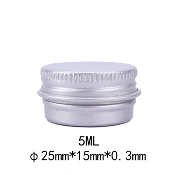20 5ML Aluminium Tin Can Storage Container Balm Nail Art - Click Image to Close