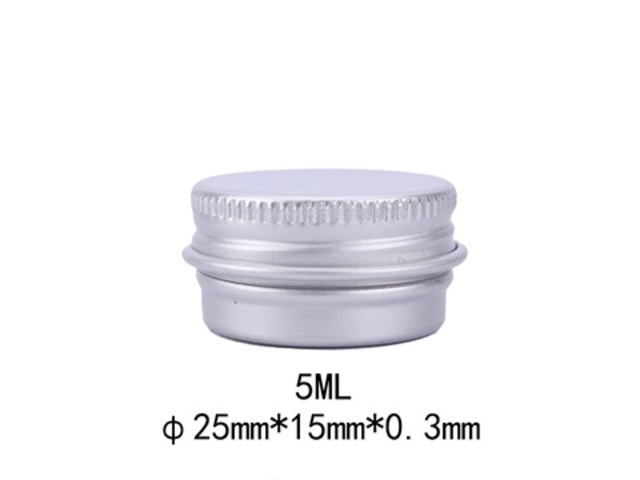 20 5ML Aluminium Tin Can Storage Container Balm Nail Art - Click Image to Close