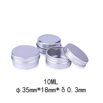 20 10ML Aluminium Tin Can Storage Container Balm Nail Art Cosmet - Click Image to Close