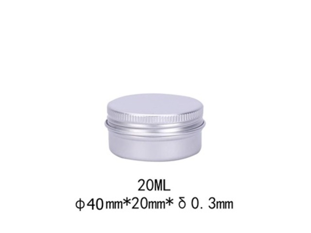 20 20ML Aluminium Tin Can Storage Container Balm Nail Art - Click Image to Close