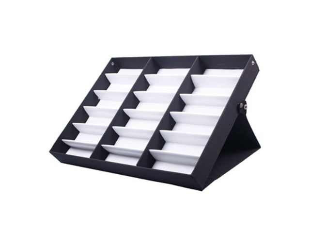 1X New Sunglasses Display Tray Case 18 Pairs Holder - Click Image to Close