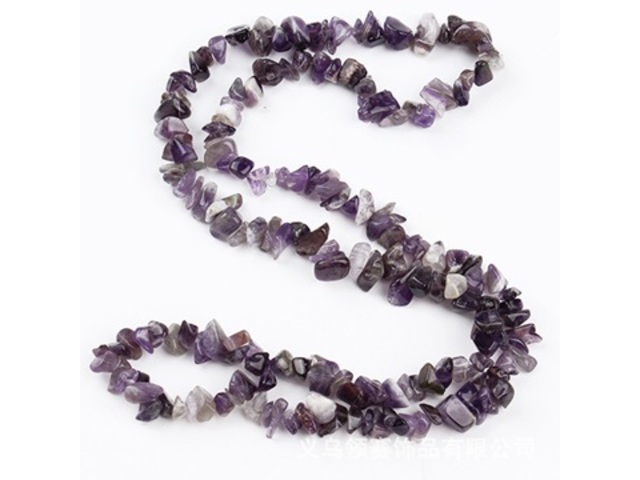 5Strands x 240pcs Amethyst Gemstone Tooth Loose Chip Beads 5Strands x 240pcs Amethyst Gemstone Tooth Loose Chip Beads