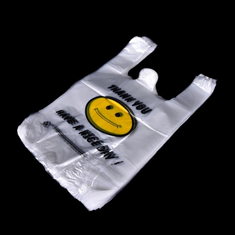 450pcs "Smile Face" Plastic Garbage Bag 30x19cm - Click Image to Close