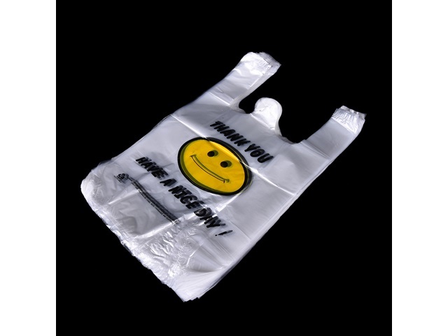 450pcs "Smile Face" Plastic Garbage Bag 30x19cm
