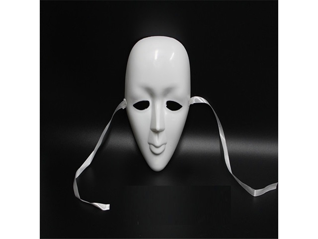 10Pcs DIY White Face Masks Party Favor - Click Image to Close