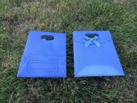 12Pcs New Blue Gift Bag for Wedding 16.3x12.3cm