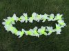 12Pcs White & Yellow Hawaiian Dress Party Flower Leis/Lei 12Pcs White & Yellow Hawaiian Dress Party Flower Leis/Lei