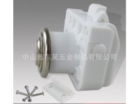 2Pcs Push Lock Button Latch Knob for RV Caravan Cabinet Desk Dra