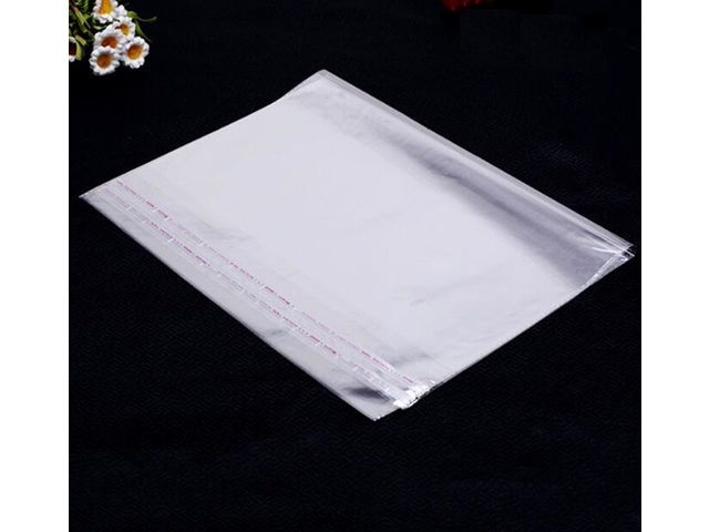 200 Clear Self-Adhesive Seal Plastic Bag 42X24cm 200 Clear Self-Adhesive Seal Plastic Bag 42X24cm
