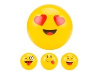 10 Inflatable Funny Smile Face Emoticon Bouncing Balls 22cm Dia. 10 Inflatable Funny Smile Face Emoticon Bouncing Balls 22cm Dia.