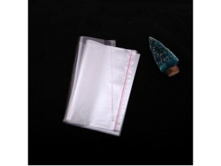 200 Clear Self-Adhesive Seal Plastic Bags 49x30cm