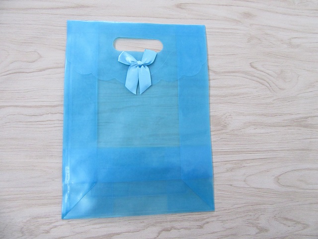 12 New Blue Gift Bag for Wedding Bomboniere 26x19.5x8.5cm - Click Image to Close