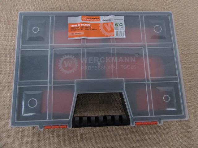 1X Plastic Container Toolbox Electronic Parts Case Storage Box - Click Image to Close