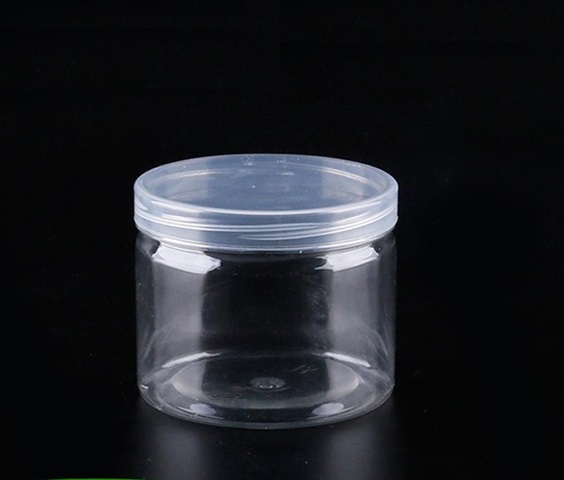 50X Clear Screw Empty PET Jars Storage Container 400ML - Click Image to Close