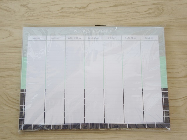 14Pcs Weekly Planner Checklist Notepad Notebook Office Use