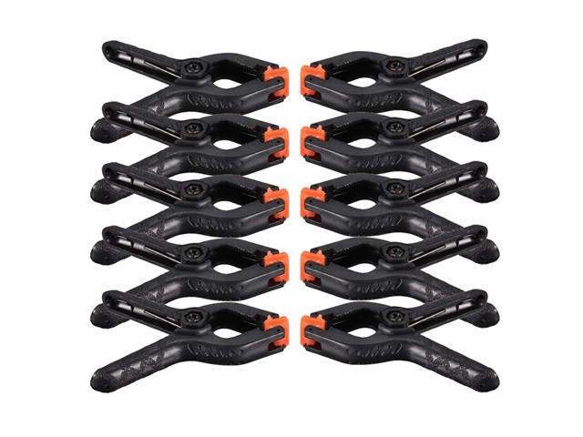 16Pcs 4-Inch Spring Strong Clamp Craft DIY Woodworking Micro Gri - Click Image to Close