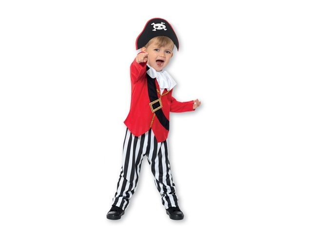 1Set Little Fancy Dress Pirate Costume Outfits Ages 2-3 - Click Image to Close