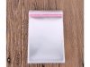 1000 Clear Self-Adhesive Seal Plastic Bag 17x10cm