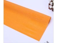 5 Rolls Orange Single-Ply Crepe Paper Arts & Craft
