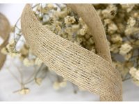 100Meters Burlap Rope Ribbon Hemp Cord for Gift Wrapping