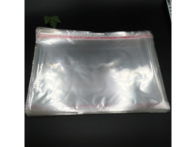 1000 Clear Self-Adhesive Seal Plastic Bag 14x20cm 1000 Clear Self-Adhesive Seal Plastic Bag 14x20cm