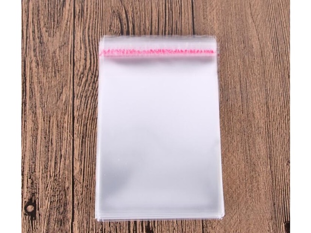 1000 Clear Self-Adhesive Seal Plastic Bag 17x10cm 1000 Clear Self-Adhesive Seal Plastic Bag 17x10cm