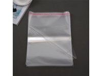 200 Clear Self-Adhesive Seal Plastic Bag 20x16cm
