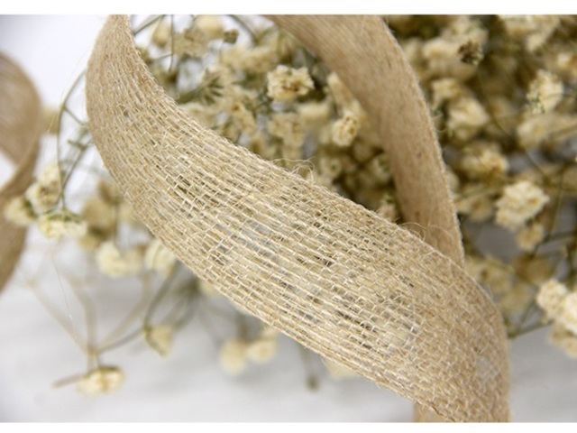 100Meters Burlap Rope Ribbon Hemp Cord for Gift Wrapping