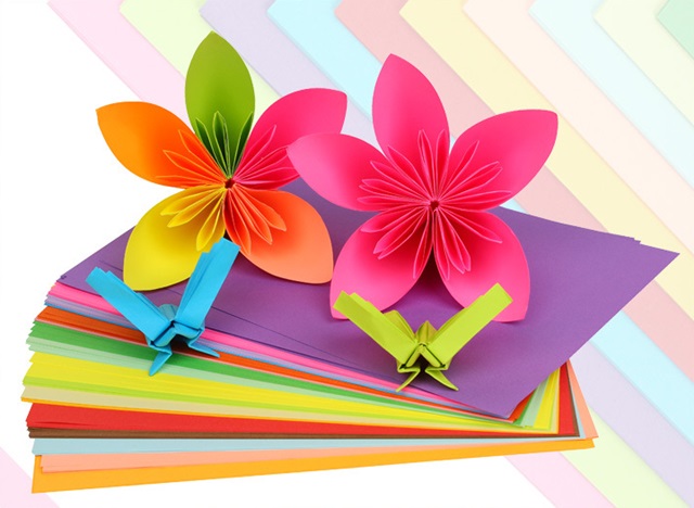 100Pcs A4 Hand Paper Craft DIY Scrapbooking Origami Etc Handmade - Click Image to Close