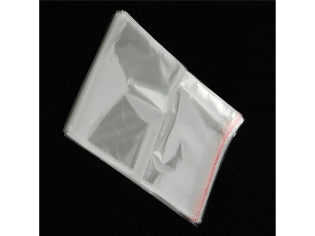 1000 Clear Self-Adhesive Seal Plastic Bag 25x17cm 1000 Clear Self-Adhesive Seal Plastic Bag 25x17cm