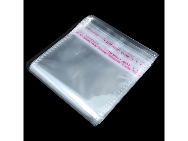 1000 Clear Self-Adhesive Seal Plastic Bag 35x16cm 1000 Clear Self-Adhesive Seal Plastic Bag 35x16cm