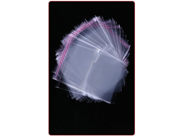 1000 Clear Self-Adhesive Seal Plastic Bags 42x21cm 1000 Clear Self-Adhesive Seal Plastic Bags 42x21cm