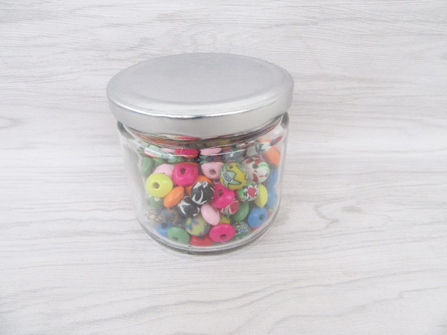 24 Glass Candy Jam Round Glass Honey Jars Wedding Favours - Click Image to Close