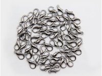 500 Gun Black Lobster Claw Clasps Jewellery Finding 12mm