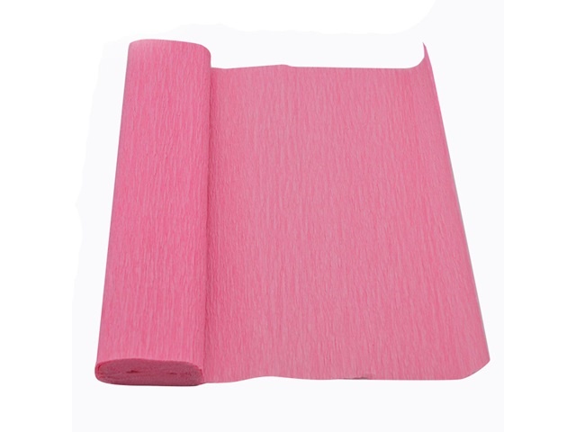 5Rolls Pink Single-Ply Crepe Paper Arts & Craft